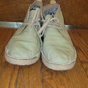 Clark's Canvas Shoe - Women's Desert Aerial